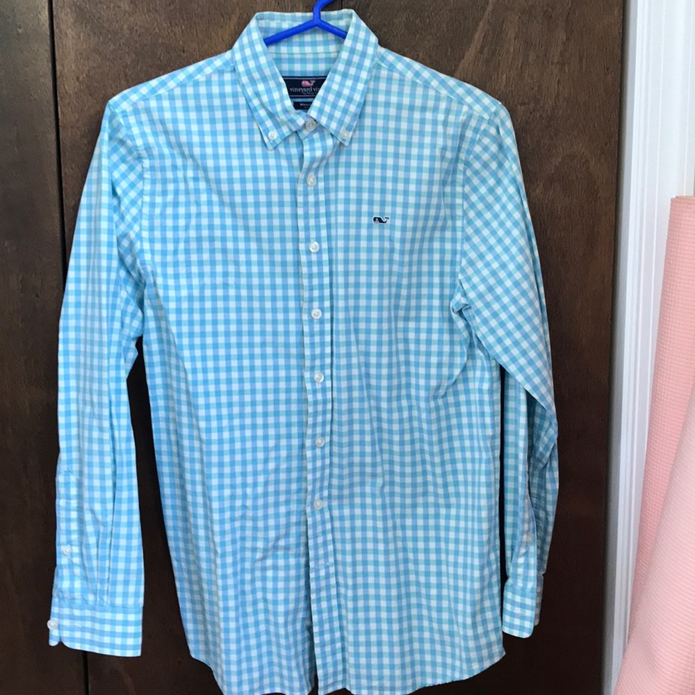 Vineyard Vines Boy's Whale shirt
